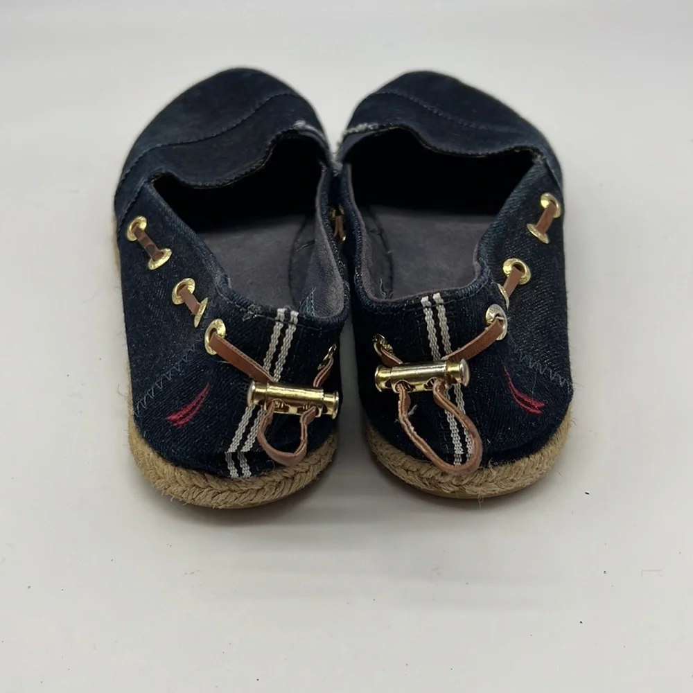 Nautica Blue Denim Espadrille size 7.5